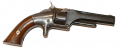 NICE SMITH & WESSON NO. 1, FIRST ISSUE, THIRD TYPE REVOLVER