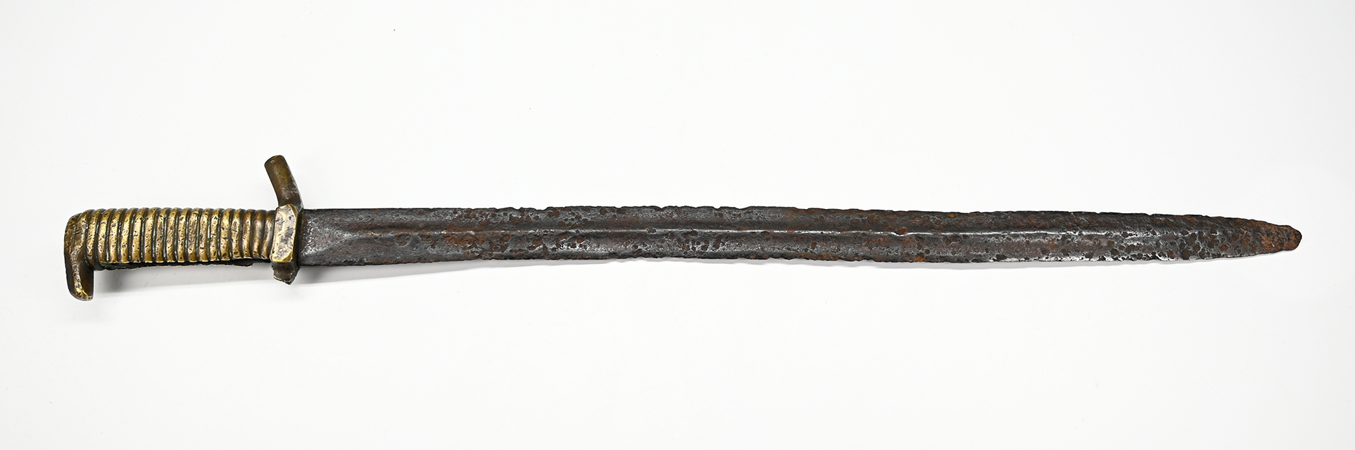 VERY RARE CONFEDERATE COOK AND BROTHER SHOTGUN SABER BAYONET