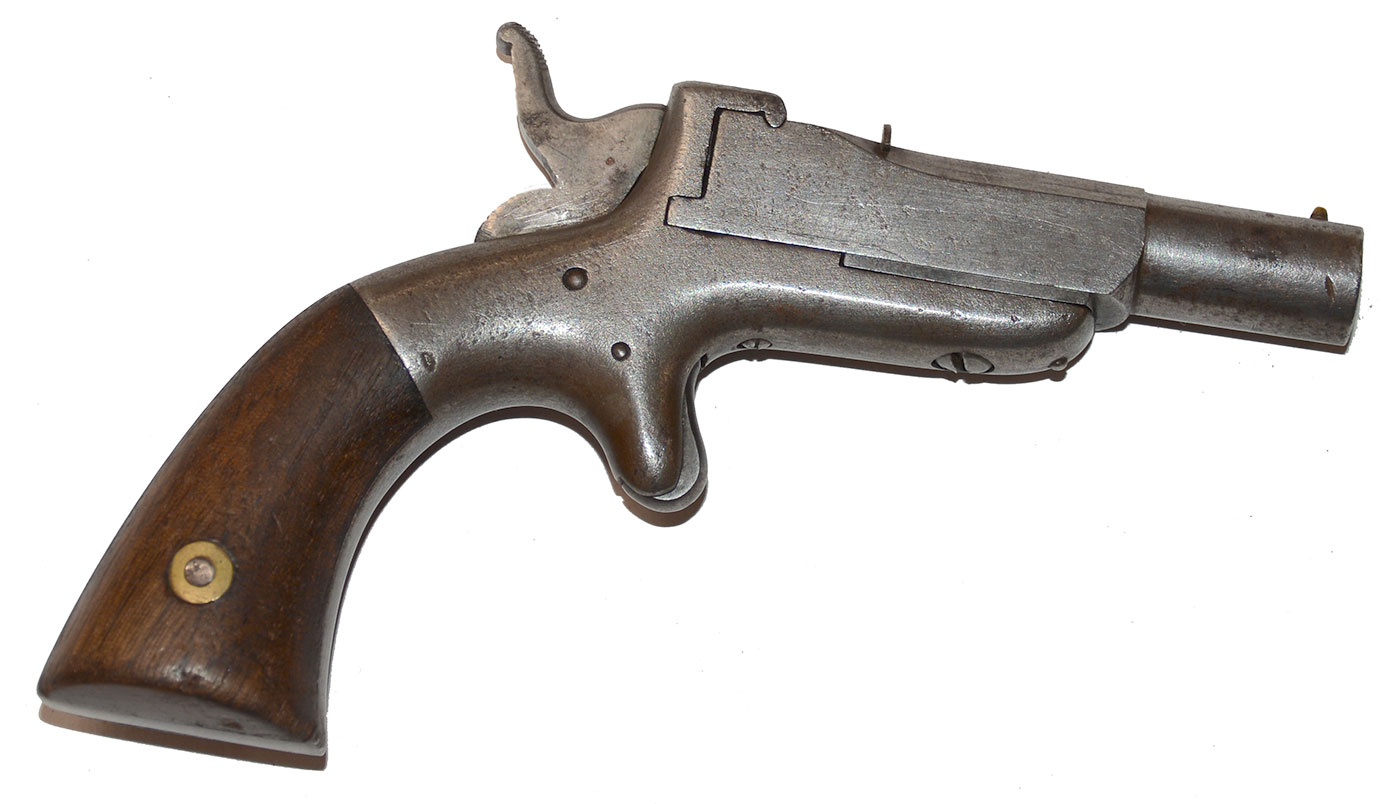 ALLEN & WHEELOCK CENTER HAMMER .32 CAL. PISTOL