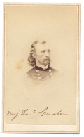 CARTE-DE-VISITE – GENERAL GEORGE CUSTER