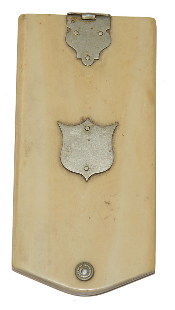 IVORY CIVIL WAR ERA SOLDIER’S DAY PLANNER
