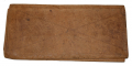 LEATHER WALLET OF ABRAM T. GAMAGE 4th MAINE: WIA FIRST BULL RUN; CAPTURED AT THE SEVEN DAYS