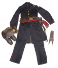 THE WONDERFUL UNIFORM GROUPING OF A RESPECTED UNION ARTILLERY OFFICER – CAPT. ORMAND NIMS, 2ND MASSACHUSETTS LIGHT ARTILLERY
