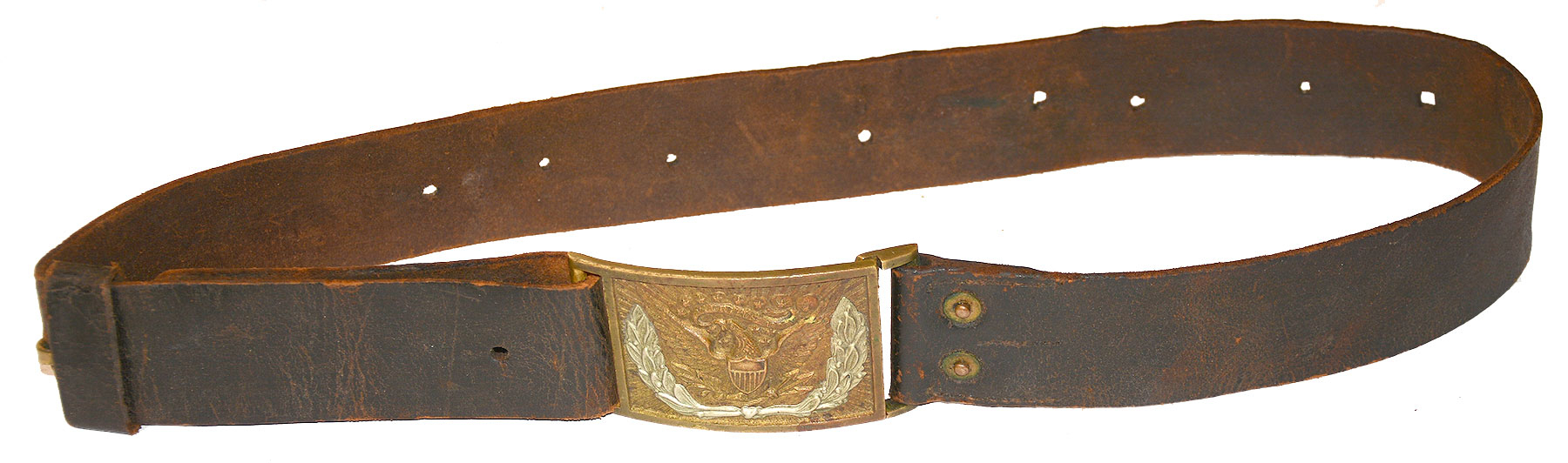 MODEL 1851 NCO WAIST BELT WITH BELT PLATE