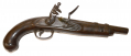 ORIGINAL US MODEL 1816 FLINTLOCK PISTOL BY SIMON NORTH OF MIDDLETOWN, CT.