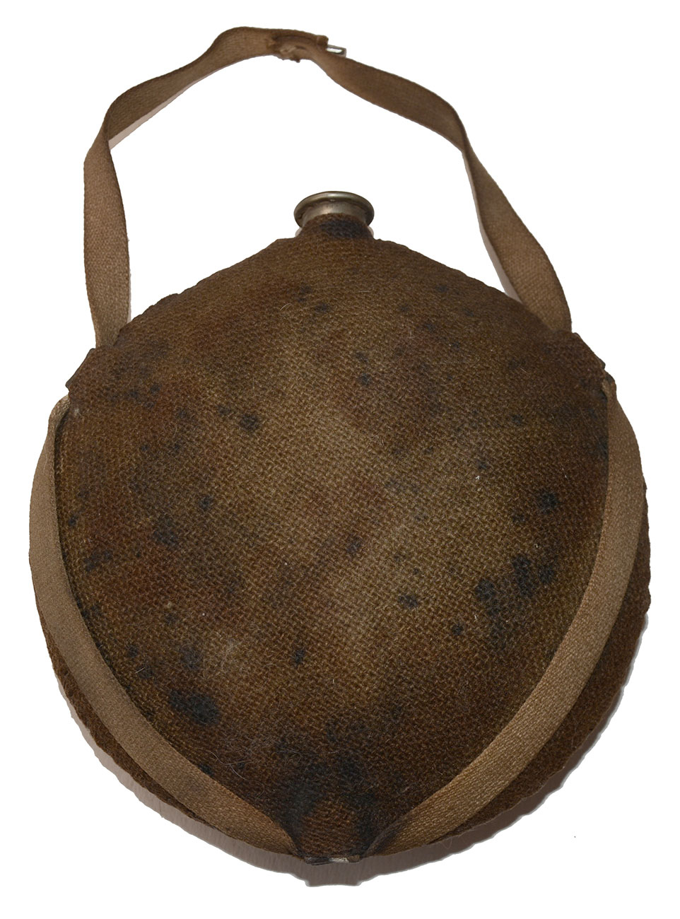 M1858 SMOOTHSIDE US CANTEEN WITH BROWN WOOL COVER