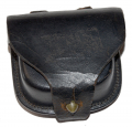 MAKER-MARKED (WILKINSON) CIVIL WAR PERCUSSION CAP POUCH