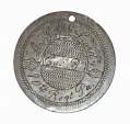 90th PENNSYLVANIA INFANTRY JEWELER MADE ID PIN: ANDREW MCLARDY, LOST AN ARM AT ANTIETAM- “A HOT PLACE”