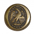 NON-DUG EARLY (C1830’S) GENERAL SERVICE OR MILITIA COAT BUTTON
