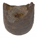 ARTILLERY SHELL FRAGMENT FROM BATTLE OF MANSURA -- GREG COCO COLLECTION