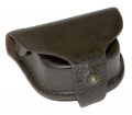 MAKER-MARKED (L.S. BAKER) CIVIL WAR PERCUSSION CAP POUCH