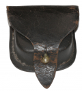 NICE COMPLETE MAKER-MARKED CIVIL WAR PERCUSSION CAP POUCH