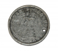 WASHINGTON BUST IDENTIFICATION DISK – HERMAN C. MILLER, 52ND P.V.I.