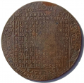 PERPETUAL CALENDAR MEDAL “FOR A.D. 1717”