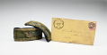 IDENTIFIED SMITH PATENT SHOULDER STRAPS OF COLONEL GEORGE ROBERT LATHAN 2nd WEST VIRGINIA INFANTRY, LATER 5th AND 6th WV CAVALRY AND BREVET BRIGADIER  GENERAL