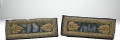 CIVIL WAR MAJOR OF INFANTRY SHOULDER STRAPS