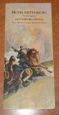 1929 HOTEL GETTYSBURG BROCHURE 
