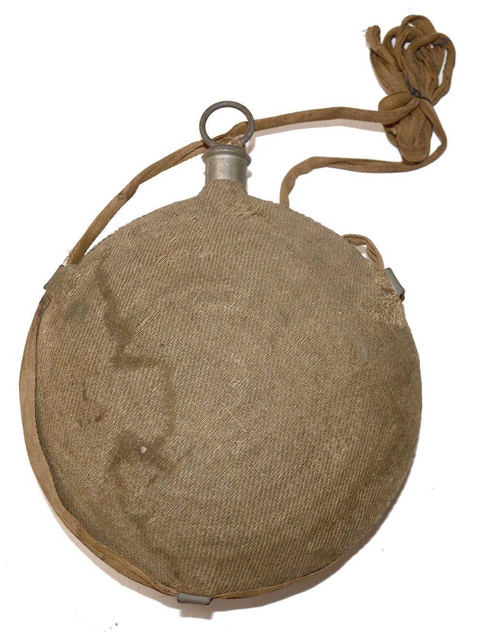 US CONTRACT BULLSEYE PATTERN CANTEEN WITH ACCESSORIES