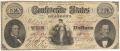 T-26 1861 CONFEDERATE STATES OF AMERICA $10 NOTE