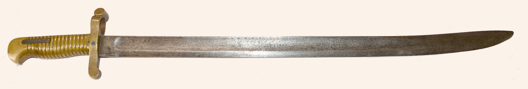 U.S. MODEL 1855 RIFLE SWORD BAYONET 1857 TO MID-1860