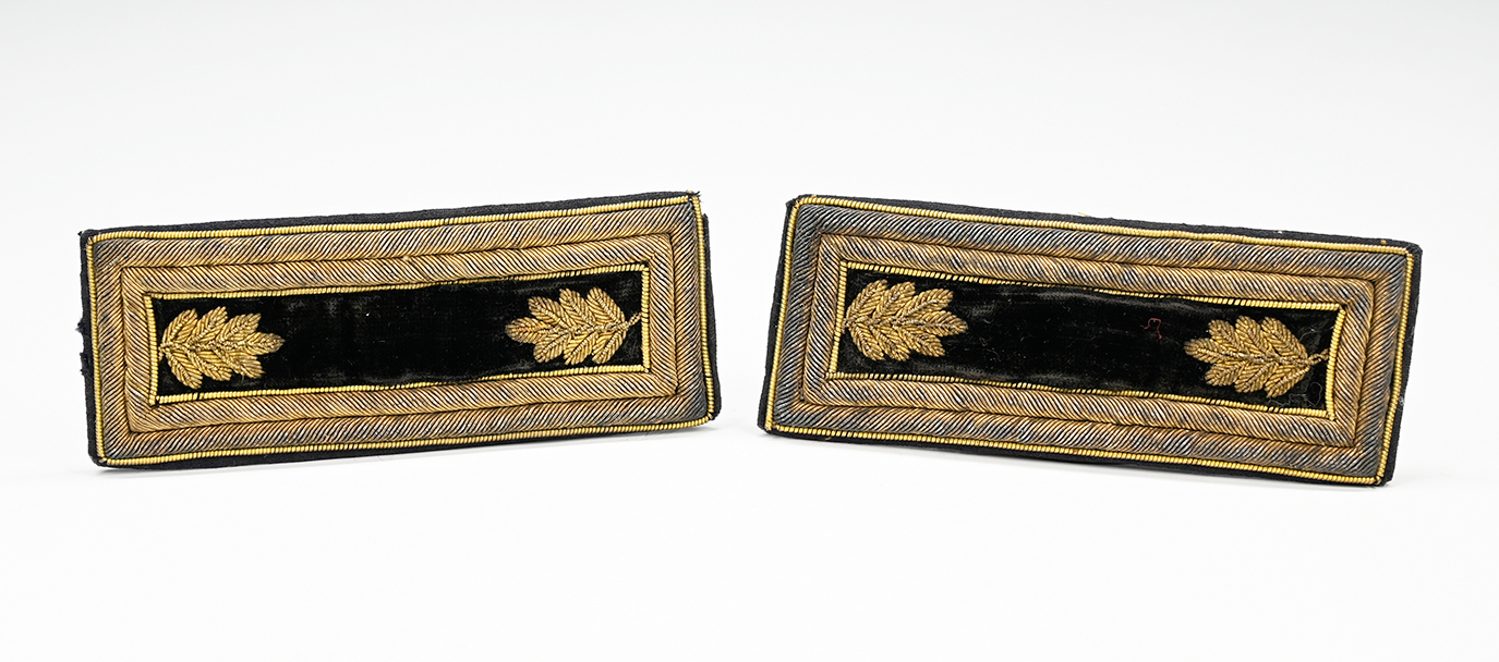DOUBLE ROW MAJOR OF STAFF SHOULDER STRAPS