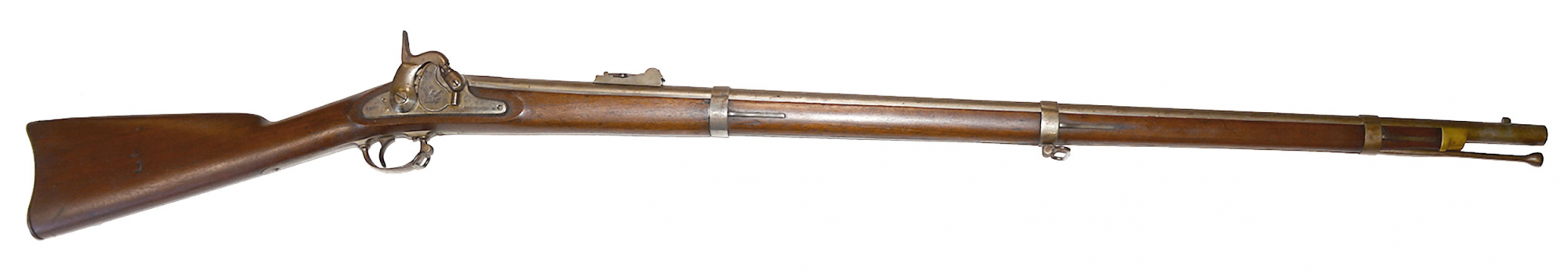 SPRINGFIELD M1855 PERCUSSION RIFLE-MUSKET, DATED 1857