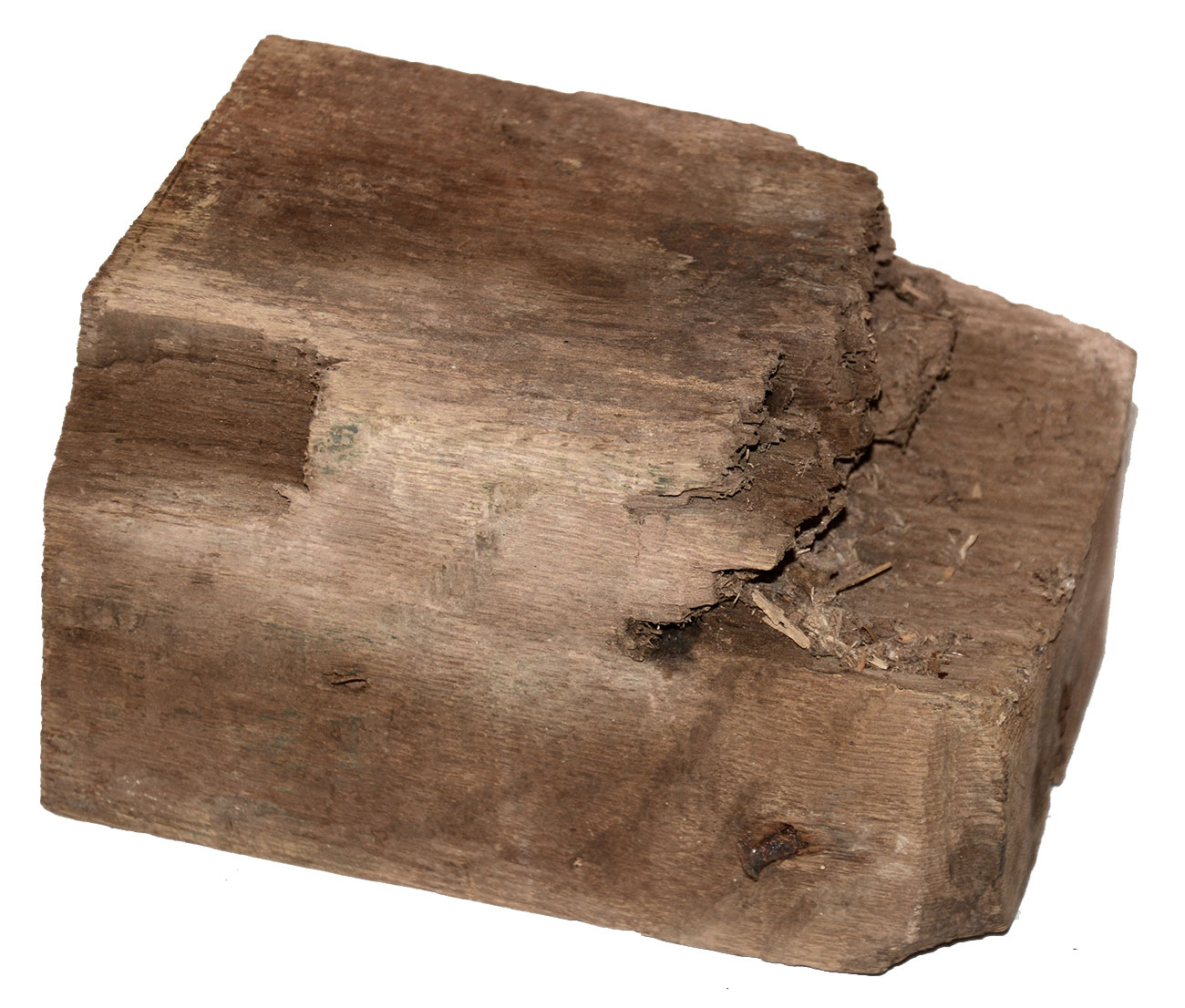 PORTION OF WOOD BEAM FROM JACOB SCHWARTZ BARN, 2ND CORPS HOSPITAL, GETTYSBURG – GREG COCO COLLECTION