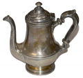 SILVER PLATE TEAPOT FROM NEW YORK CENTRAL RAILROAD