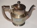 SILVER PLATE TEAPOT FROM LOUISVILLE & NASHVILLE RAILROAD