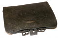 A FIELD MODIFIED CONFEDERATE CARTRIDGE BOX