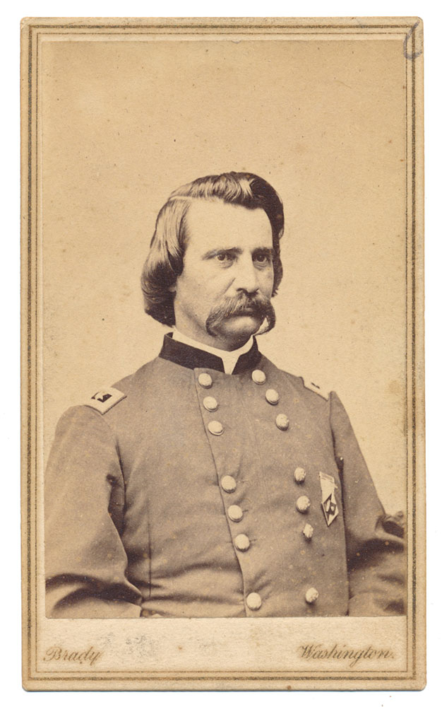 CDV PHOTO & CLIPPED SIGNATURE OF GENERAL LOGAN