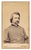 CDV PHOTO & CLIPPED SIGNATURE OF GENERAL LOGAN