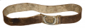 MODEL 1851 NCO BUFF LEATHER WAIST BELT WITH BELT PLATE