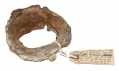 LEAD SABOT FROM 3” HOTCHKISS ARTILLERY SHELL, FROM LOUISIANA – GREG COCO COLLECTION
