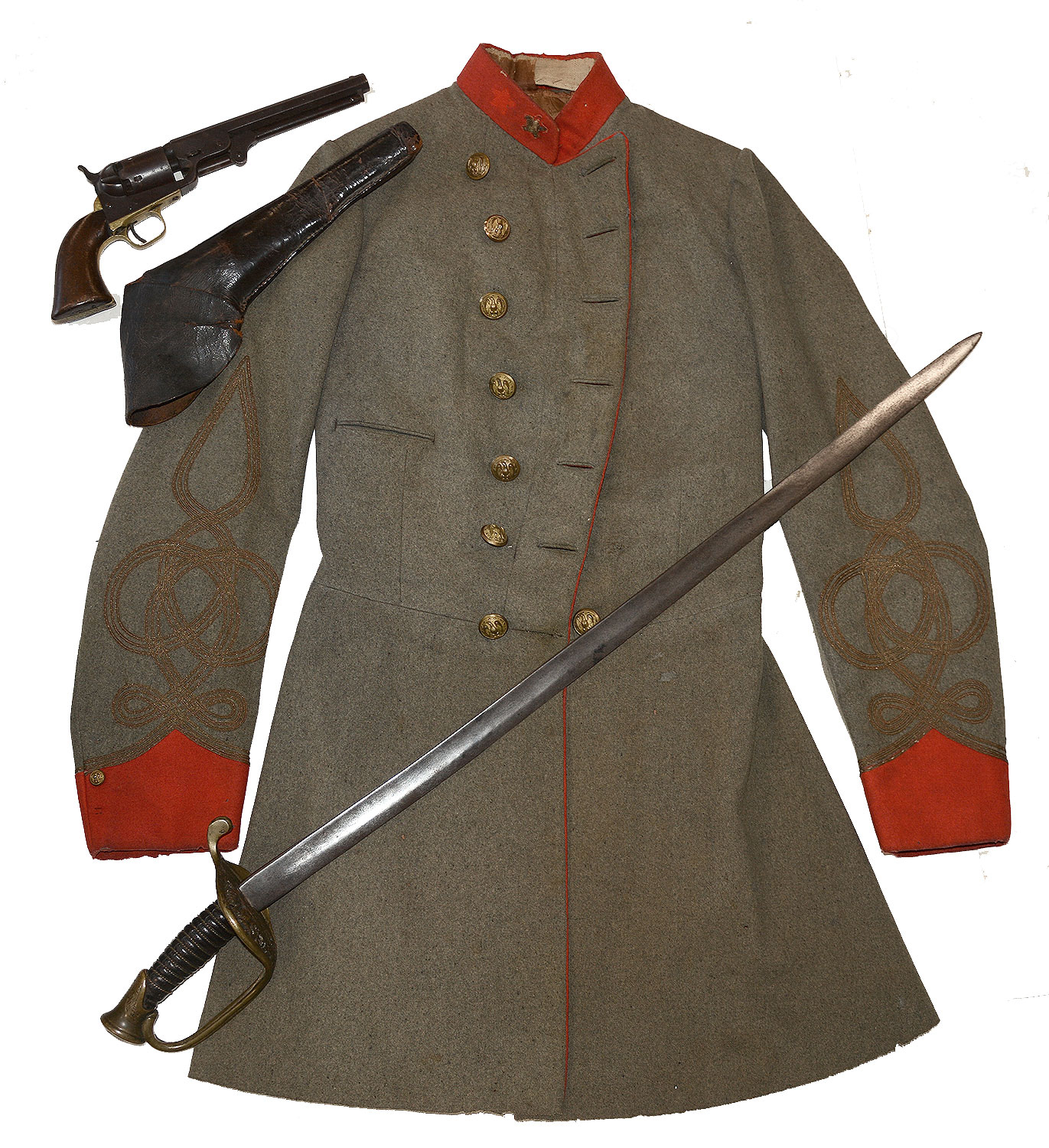 A CONFEDERATE ARTILLERY OFFICER'S GROUP OF GREAT SIGNIFICANCE – JOHN CHEVES HASKELL, SOUTH CAROLINA