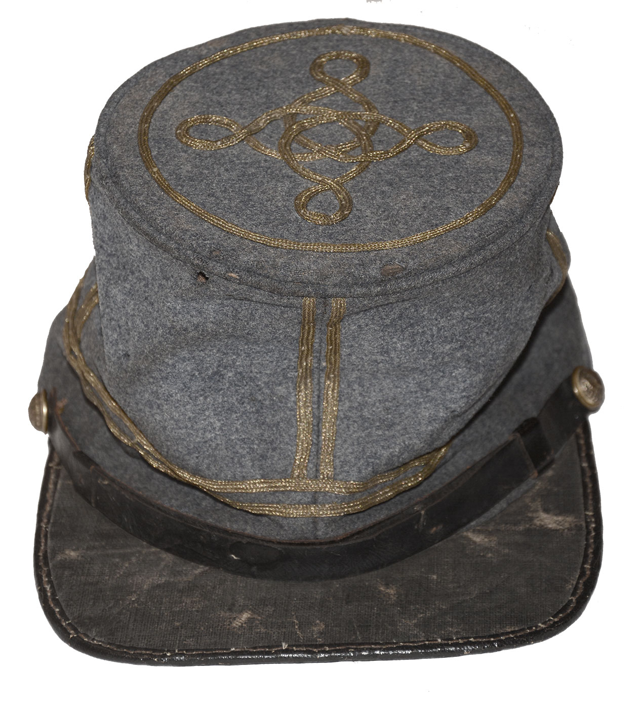 CONFEDERATE OFFICER'S FORAGE CAP