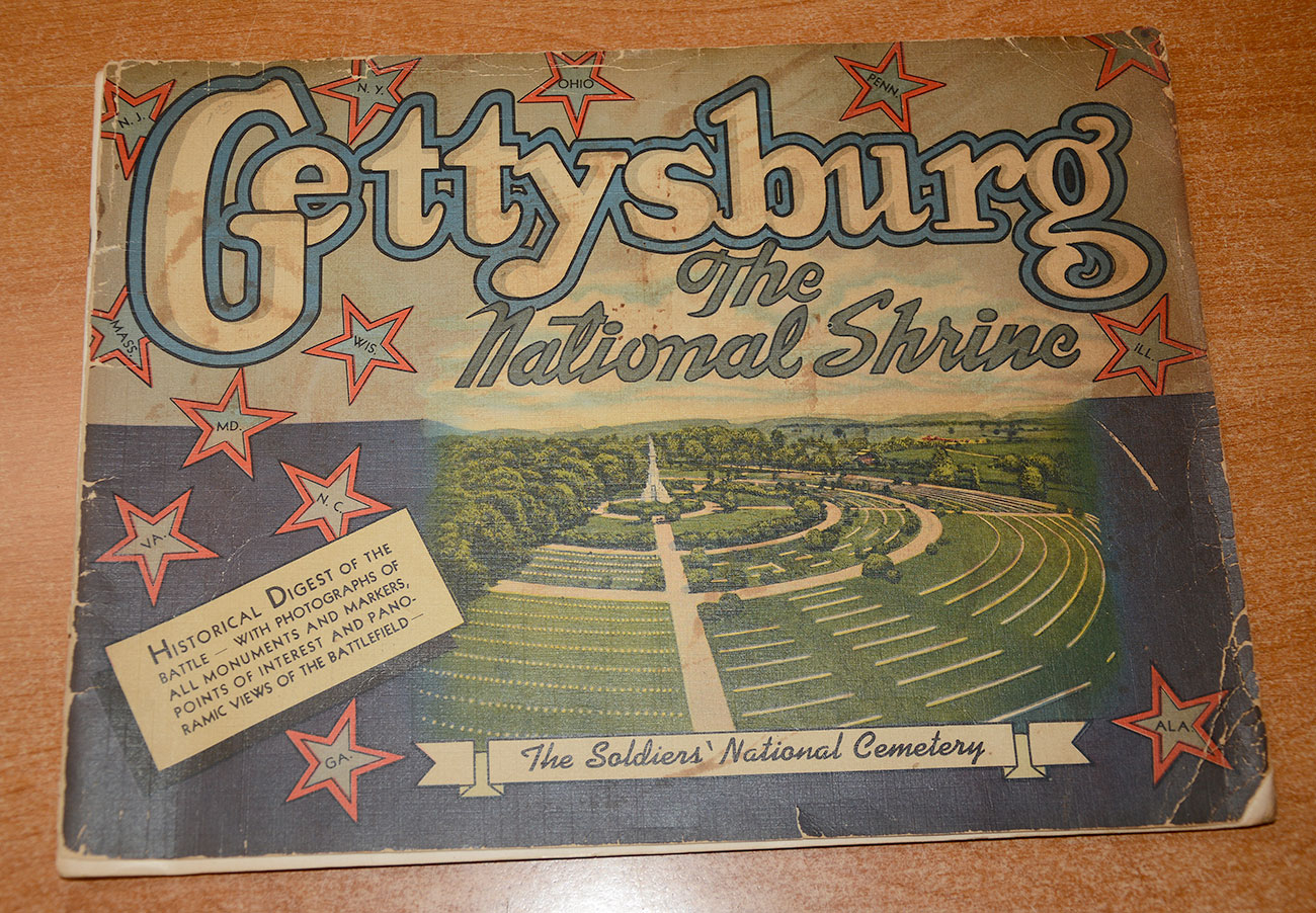 “GETTYSBURG NATIONAL PARK VIEWS” BOOKLET BY MUMPER AND MILLER