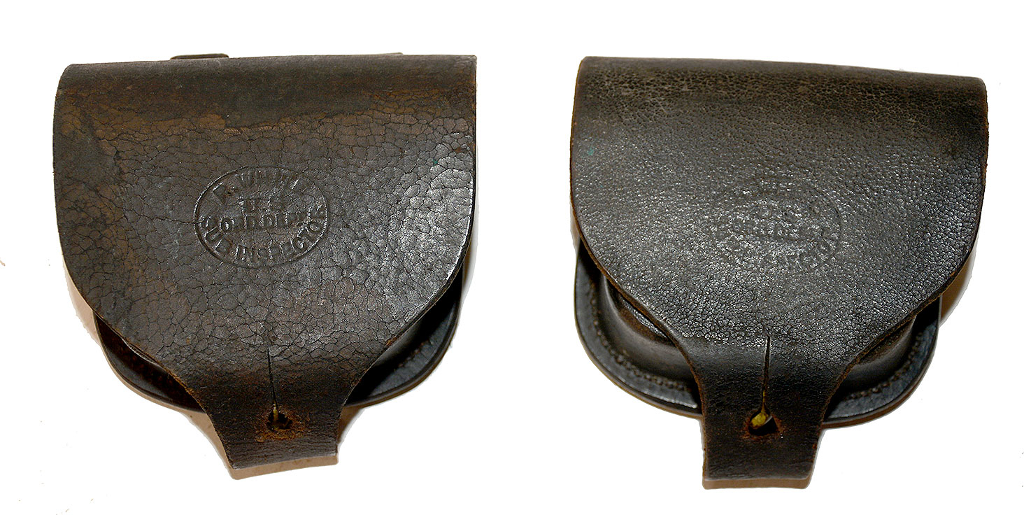 TWO (2) FINE US CIVIL WAR PERCUSSIAN CAP BOXES