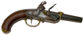 RARE FRENCH 18th CENTURY FLINTLOCK NAVAL BOARDING PISTOL
