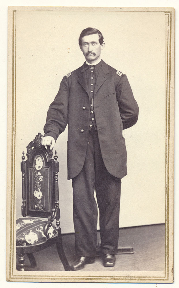 CDV – CALIFORNIAN LT. GEORGE WILSON, 5th MASS. CAVALRY