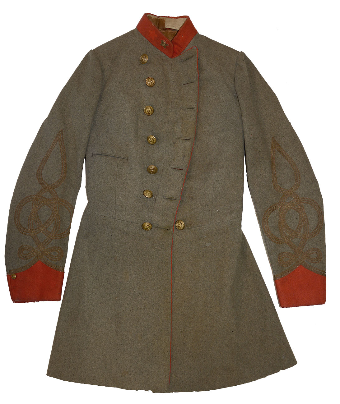 A CONFEDERATE ARTILLERY OFFICER'S FROCK COAT AND TROUSERS – JOHN CHEVES HASKELL, SOUTH CAROLINA