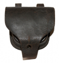 NICE MAKER-MARKED CIVIL WAR PERCUSSION CAP POUCH