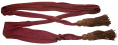 FINE, ORIGINAL CIVIL WAR OFFICER’S MAROON SASH