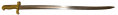 SWORD BAYONET FOR THE COLT ALTERATION OF THE MODEL 1841 MISSISSIPPI RIFLE