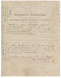 AUGUST, 1862 CONFEDERATE DISCHARGE – PVT. JOHN MCCOLLUM, 3rd ARKANSAS – EX COCO-COLLECTION