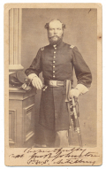 CDV – CAPTAIN JOHN JOHNSTON, 3rd US COLORED HEAVY ARTILLERY