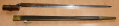 PATTERN 1853 ENFIELD SOCKET BAYONET WITH ORIGINAL LEATHER SCABBARD