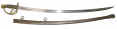 AMES MODEL 1860 CAVALRY SABER WITH SCABBARD, DATED 1864