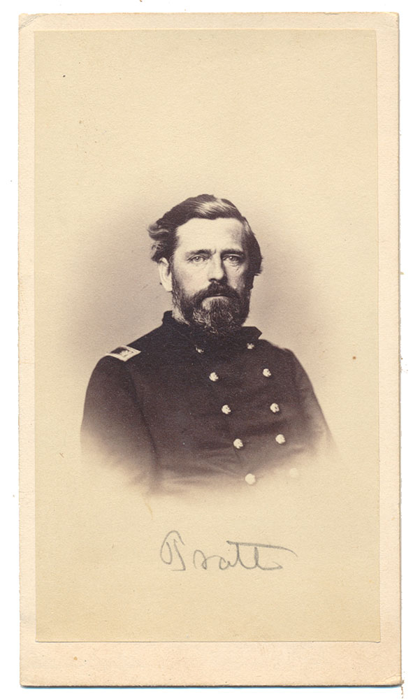 CDV PHOTOS OF LT. COL. HENRY PRATT & WIFE