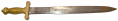 ARTILLERY SHORT SWORD OF THE GLADIUS TYPE